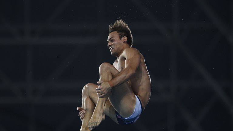 Tom Daley was impressive in qualifying on top for the 10m platform final