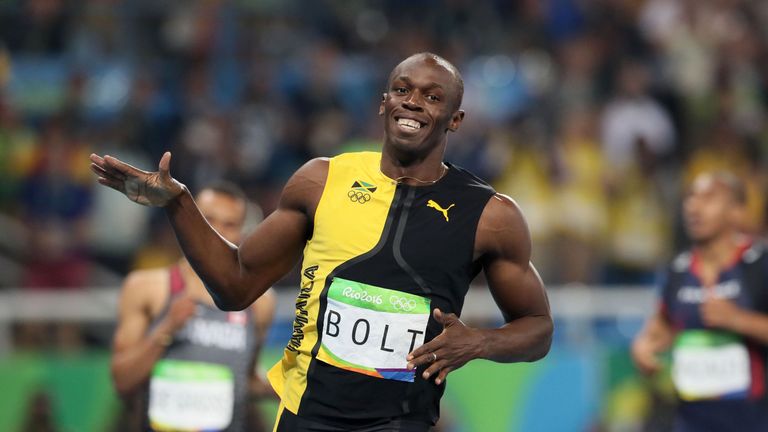 Usain Bolt Wins Olympic Gold In Men's 100m Final 