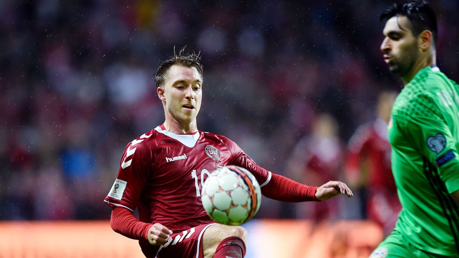 WATCH: Christian Eriksen misses penalty for Denmark ...