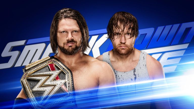 AJ Styles and Dean Ambrose will meet on Tuesday night's Smackdown