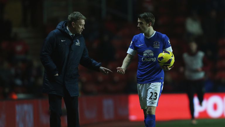 David Moyes gave Seamus Coleman his Everton debut