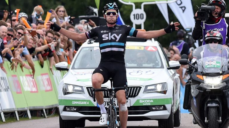 Ian Stannard escaped to a solo win on stage three