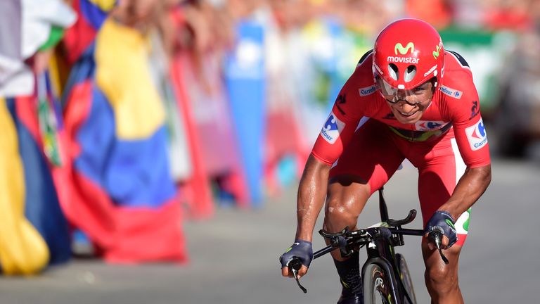 Nairo Quintana finished 11th on the stage
