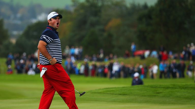 Reed was unbeaten on his debut at Gleneagles, and enjoyed whipping up the crowd