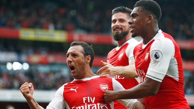 Cazorla became a key component in Arsenal's midfield