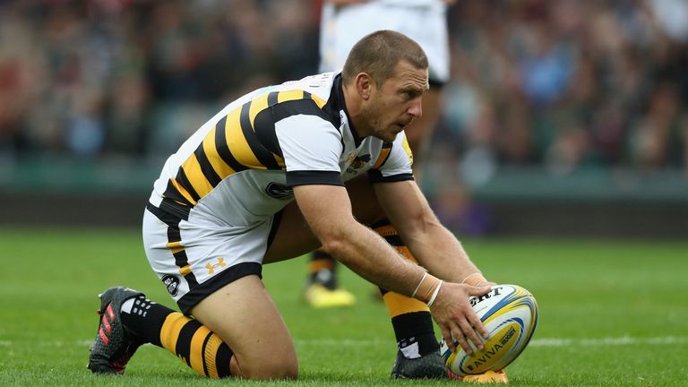 Wasps centre Jimmy Gopperth scored a try and kicked 10 points