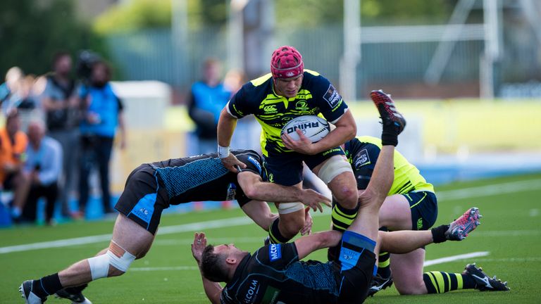 Josh Van der Flier scored Leinster's second try