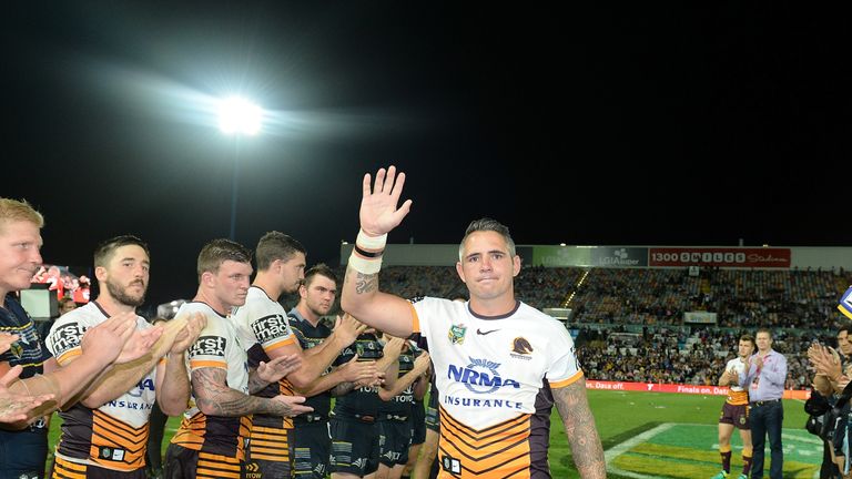 Broncos skipper Corey Parker says farewell after his final NRL match
