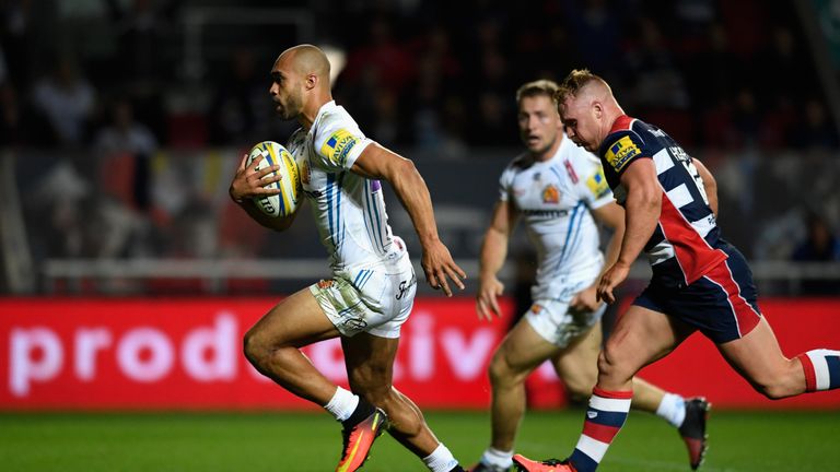 Olly Woodburn scored two tries in the opening 18 minutes at Ashton Gate