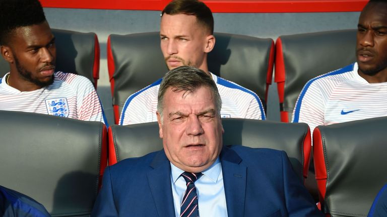 Sam Allardyce was in charge of England for just 67 days