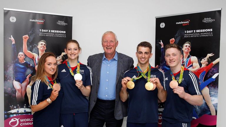  Barry Hearn and Matchroom Sport to put on World Cu of Gymnastics event at The O2