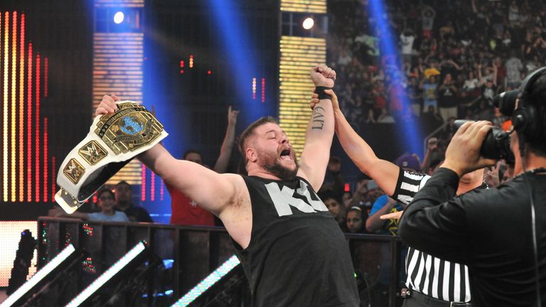 Kevin Owens won his first singles title on WWE's main roster