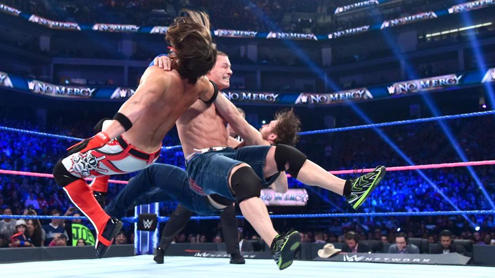 WWE No Mercy results AJ Styles denies John Cena a 16th world title