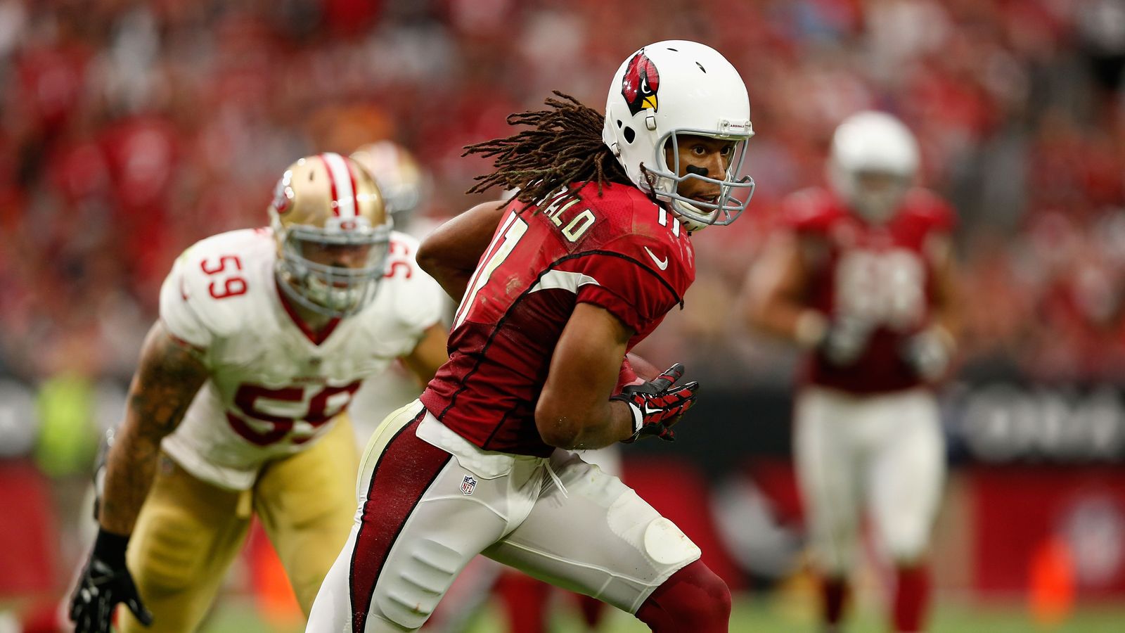 Arizona Cardinals drafted Larry Fitzgerald 16 years ago