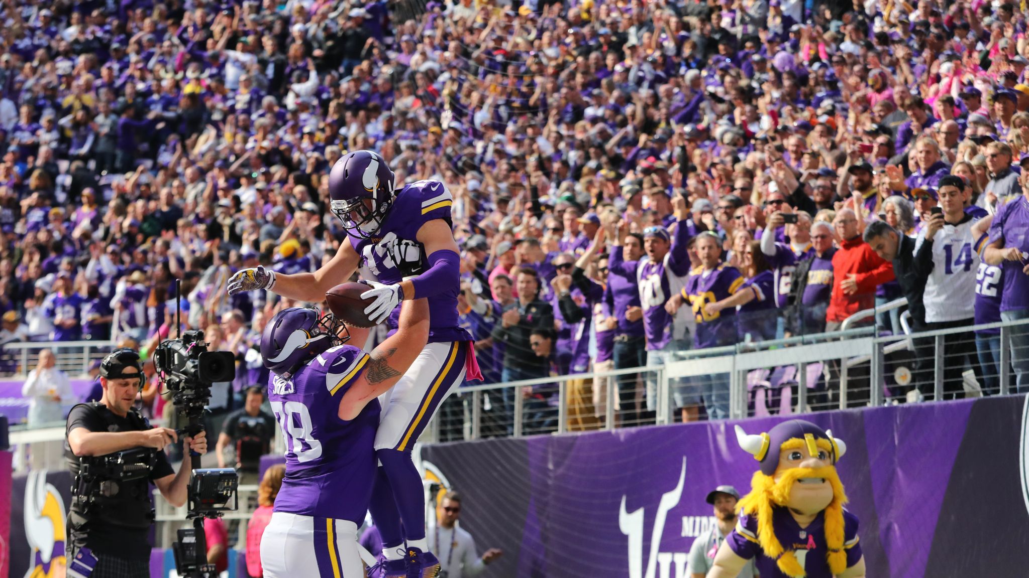 Marcus Sherels' 79-Yard Punt Return TD!, Texans vs. Vikings