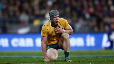 David Pocock will start at No 6 for Australia