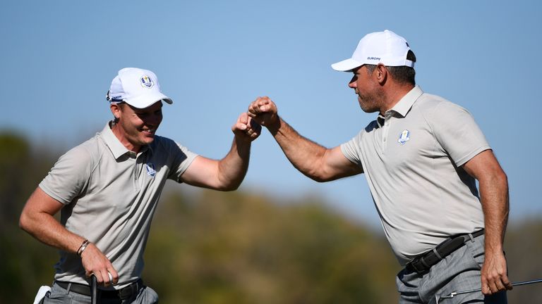 Danny Willett and Lee Westwood led with six holes to play, but they were unable to hold on