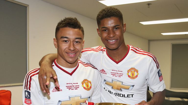 Jesse Lingard and Marcus Rashford are both in the latest England squad