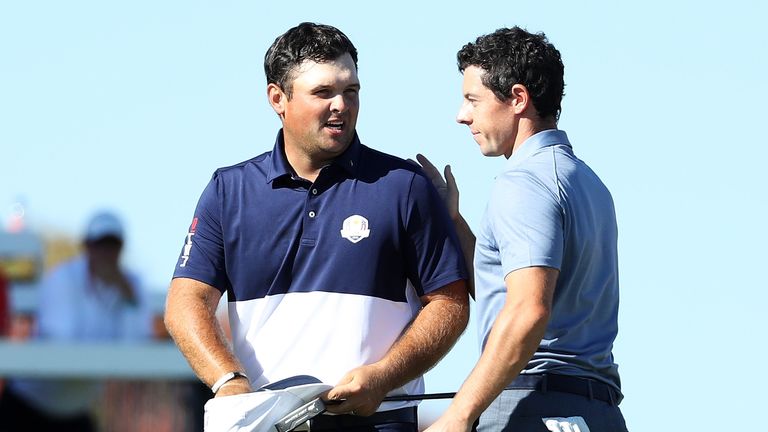 Reed and McIlroy went head-to-head during the final day