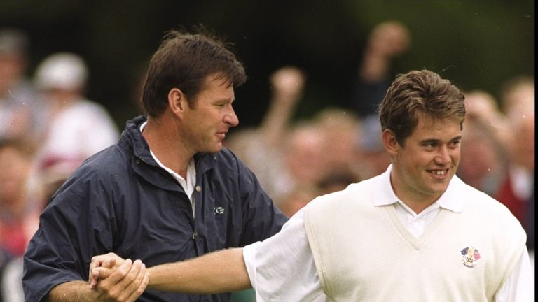 Westwood is chasing Nick Faldo's record of 25 points in a Ryder Cup this week. He currently sits on 23