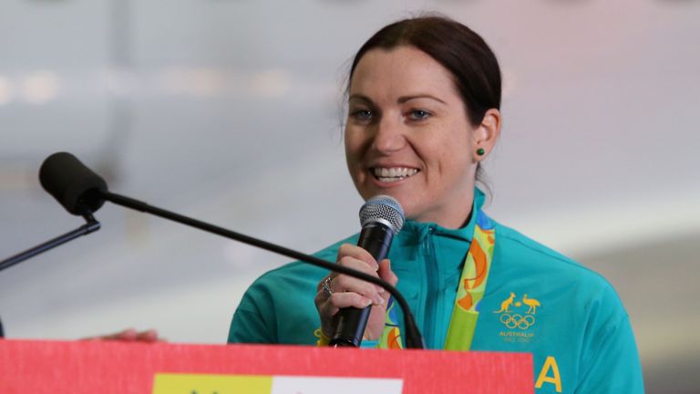 Meares won a bronze medal in the keirin in Rio