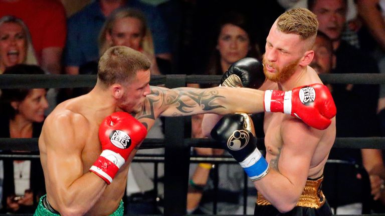 Joe Smith Jr. knocked out Andrzej Fonfara in the first round to win the WBC International light heavyweight title in June