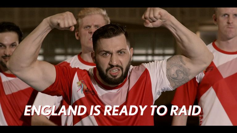 England play India in the Kabaddi World Cup on Tuesday