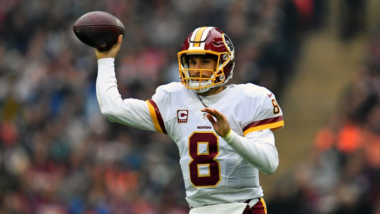 Kirk Cousins dominated the first half but the Redskins couldn't make their chances count