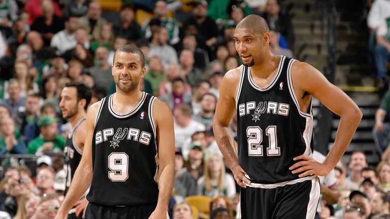 Parker #9 says nobody can replace Tim Duncan #21