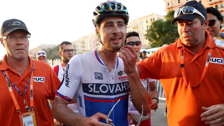 Sagan had been the bookmakers' favourite for victory