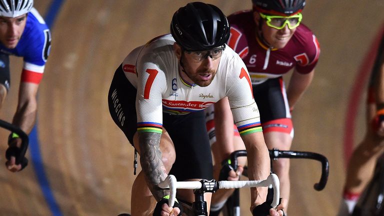 Wiggins finished second in partnership with Mark Cavendish at Six Day London 