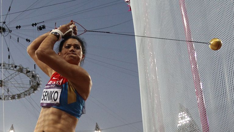 Tatyana Lysenko has been stripped of the gold medal she won at London 2012