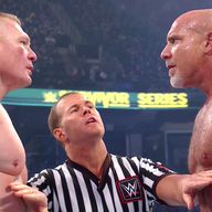 Goldberg and Brock Lesnar went head to head at Wrestlemania 33