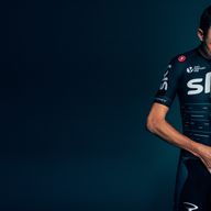 Chris Froome models Team Sky’s new kit