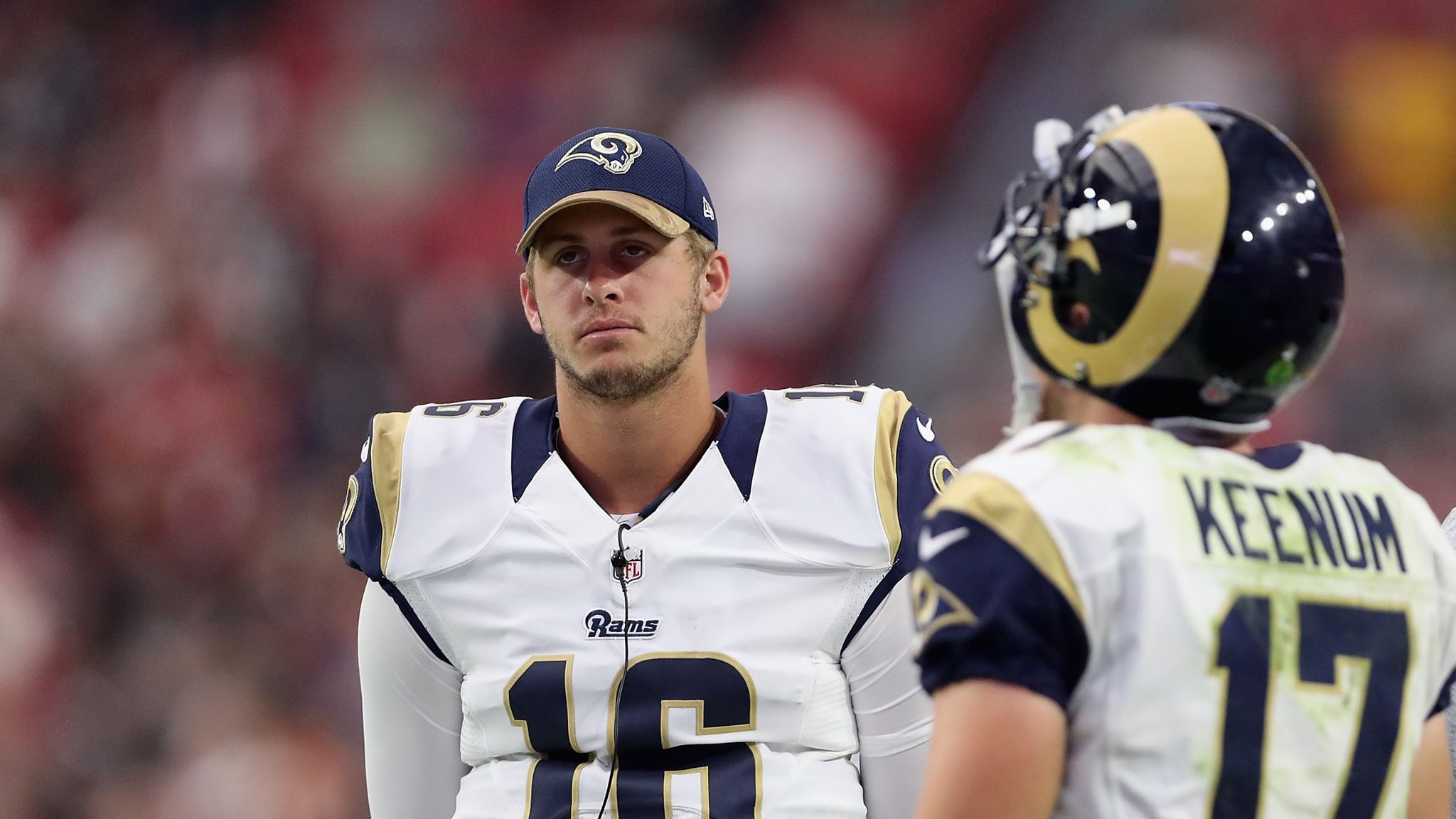 No. 1 pick Jared Goff to debut Sunday for Rams