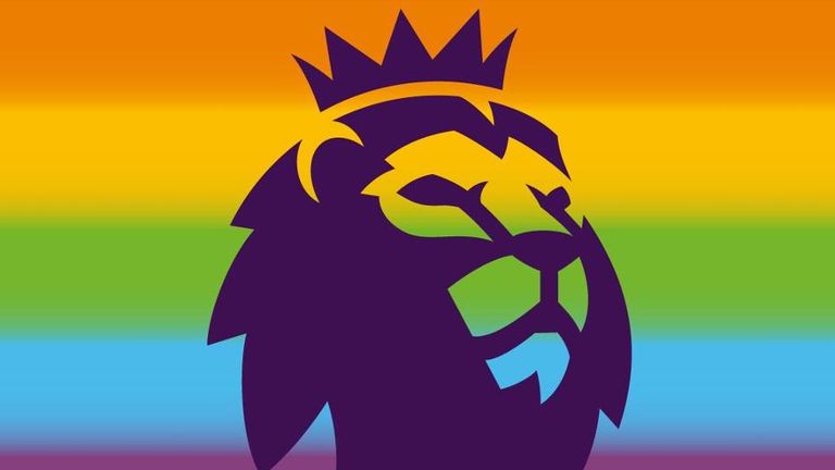 The Premier League used a special logo on its social media accounts during last year's Rainbow Laces week of action