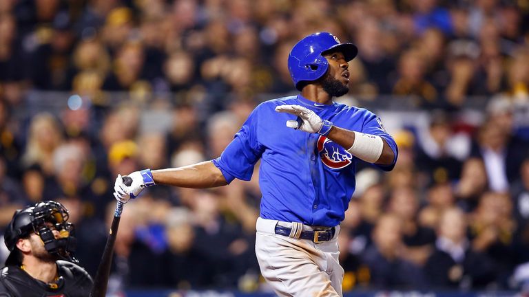 Dexter Fowler hit a solo home run in the fifth inning