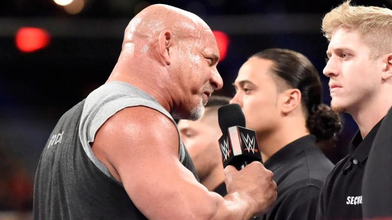 Goldberg has not wrestled for WWE since 2004