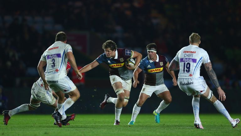 Charlie Matthews on the charge