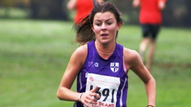 All set for some tough winter training as well as her studies at Loughborough