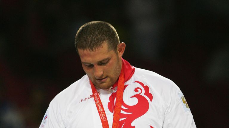 Khasan Baroev will be stripped of his silver medal from the 2008 Olympics in Beijing