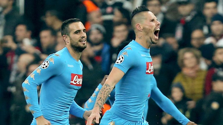Napoli scored early on to see off Inter in Serie A on Friday