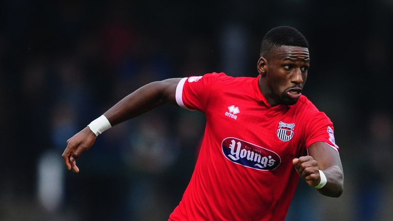 Grimsby striker Omar Bogle is League Two's top scorer with 19 goals
