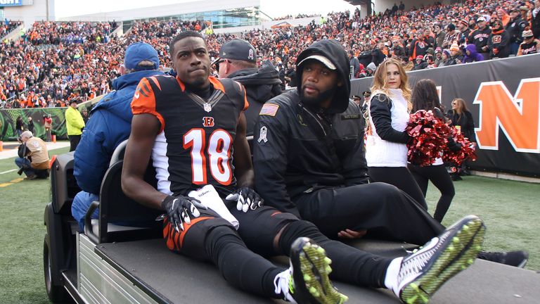 Cincinnati Bengals duo A.J. Green and Gio Bernard suffer possible