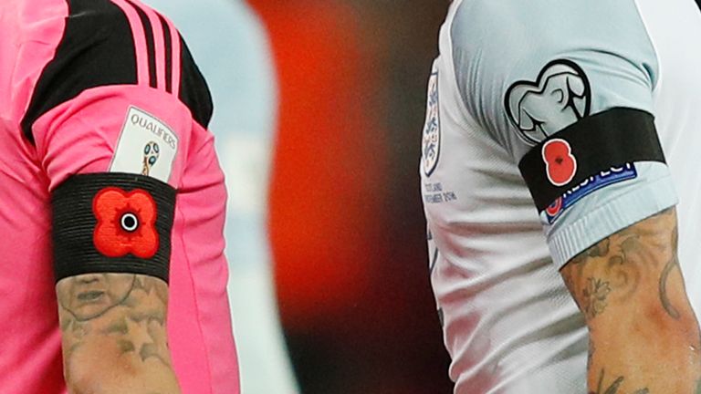 Last year FIFA charged England, Wales, Scotland and Northern Ireland for their use of the poppy