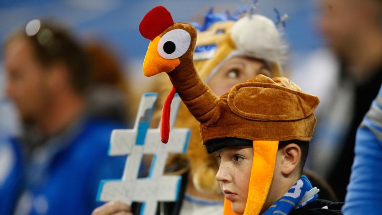 Detroit Lions fans have been long-suffering when watching their team play on Thanksgiving