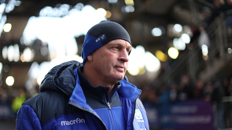 Vern Cotter was pleased with his how Scotland reacted