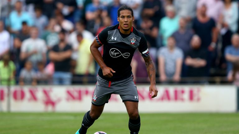 Virgil van Dijk has been an ever-present for Southampton this season
