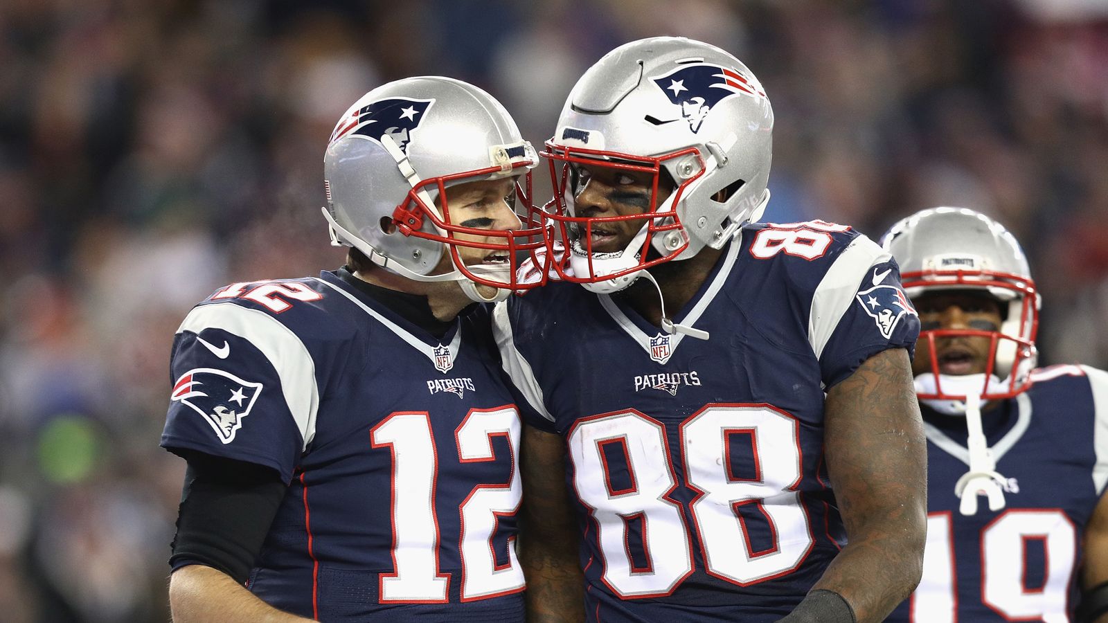 Newly Acquired Martellus Bennett Active For New England