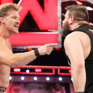 Chris Jericho and Kevin Owens bickered on WWE Raw
